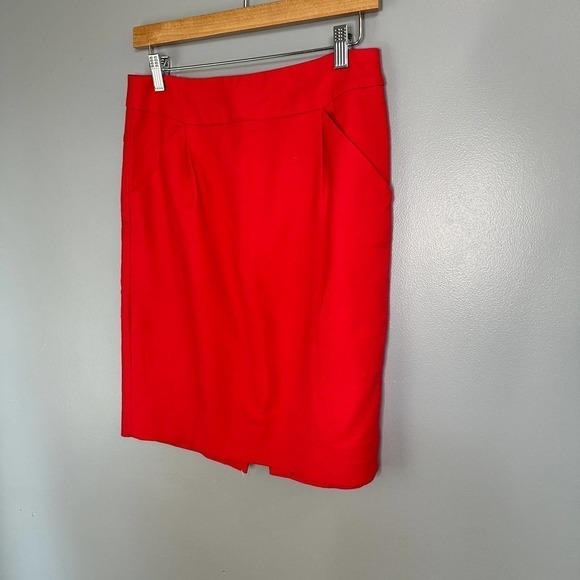 J Crew The Pencil Skirt Size 4 - Picture 2 of 7